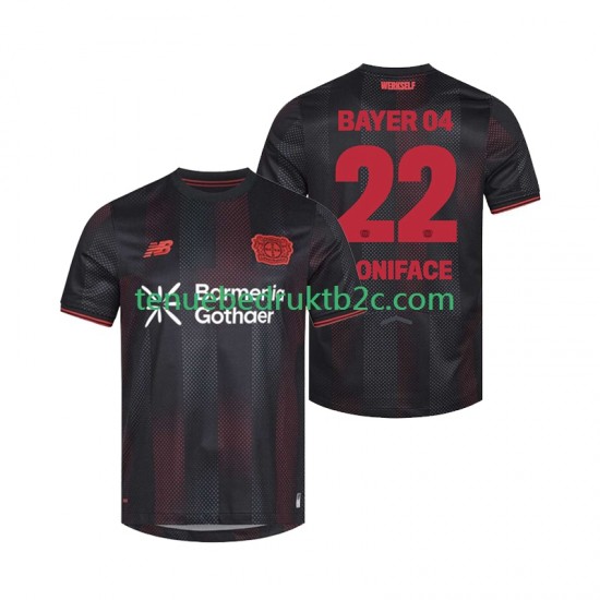 Thuisshirt Bayer 04 Leverkusen Victor Boniface 22 Mannen 2025-26 S-S