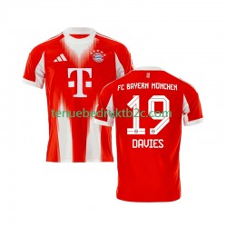 Thuisshirt FC Bayern München Alphonso Davies 19 Mannen 2025-26 S-S