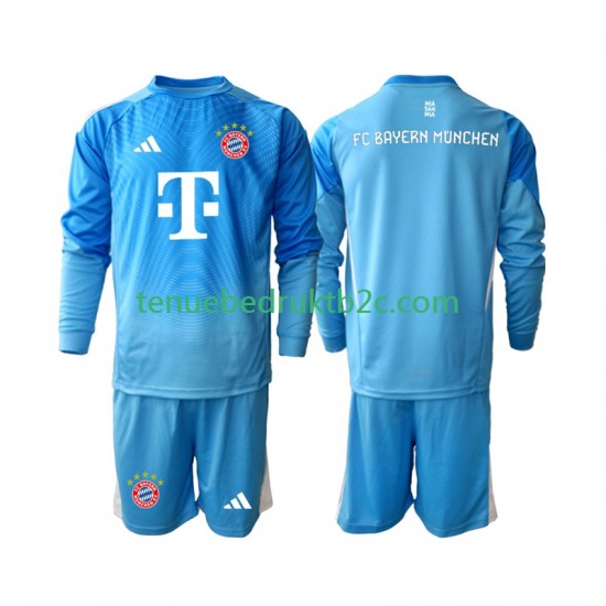 3de shirt FC Bayern München Keeper Voetbalteneu Kinderen 2025-26 L-S