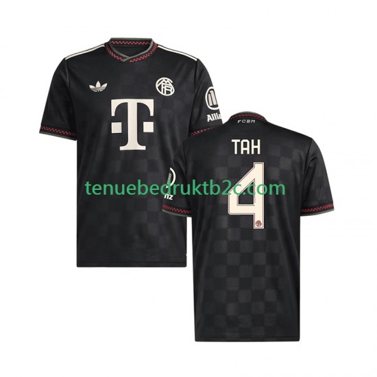 3de shirt FC Bayern München Jonathan Tah 4 Mannen 2025-26 S-S