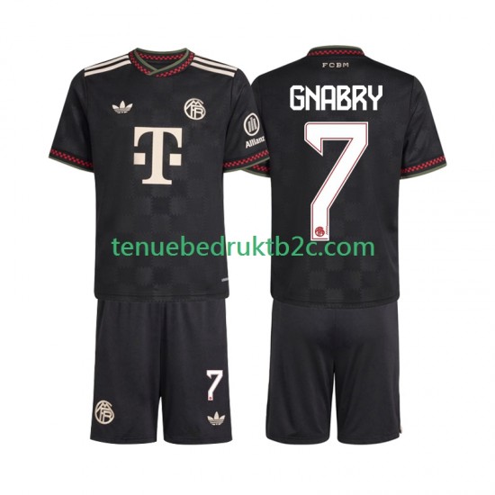 3de shirt FC Bayern München Serge Gnabry 7 Voetbalteneu Kinderen 2025-26 S-S