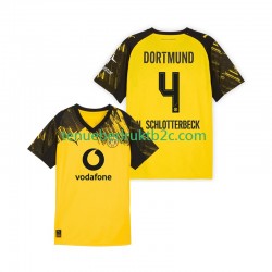 Thuisshirt Borussia Dortmund Nico Schlotterbeck 4 Mannen 2025-26 S-S