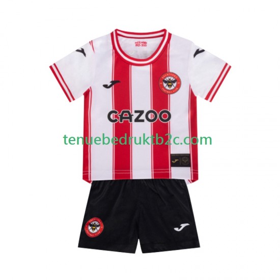 Thuisshirt Brentford Voetbalteneu Kinderen 2025-26 S-S