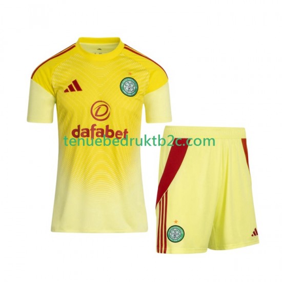 Thuisshirt Celtic Keeper FC Voetbalteneu Kinderen 2025-26 S-S