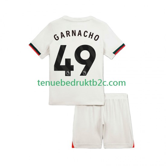 Uitshirt Chelsea Alejandro Garnacho 49 Voetbalteneu Kinderen 2025-26 S-S