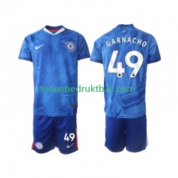 Thuisshirt Chelsea Alejandro Garnacho 49 Voetbalteneu Kinderen 2025-26 S-S