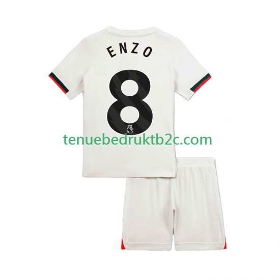Uitshirt Chelsea Enzo Fernandez 8 Voetbalteneu Kinderen 2025-26 S-S