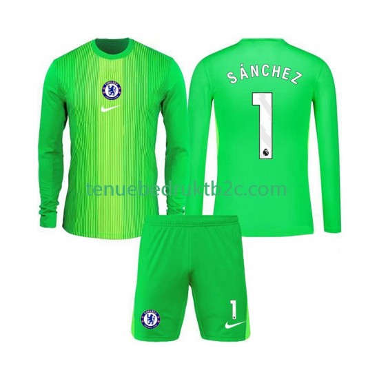 Uitshirt Chelsea Keeper Robert Sanchez 1 Voetbalteneu Kinderen 2025-26 L-S