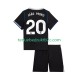3de shirt Chelsea Joao Pedro 20 Voetbalteneu Kinderen 2025-26 S-S