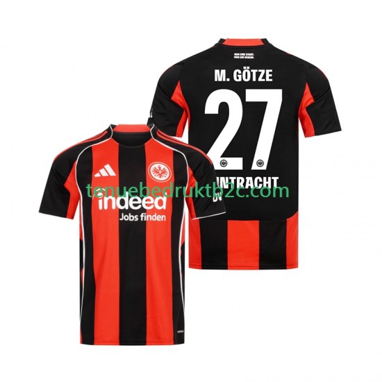 Thuisshirt Eintracht Frankfurt Mario Gotze 27 Mannen 2025-26 S-S