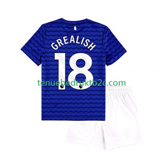Thuisshirt Everton Jack Grealish 18 Voetbalteneu Kinderen 2025-26 S-S