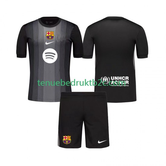 3de shirt FC Barcelona Keeper Voetbalteneu Kinderen 2025-26 S-S