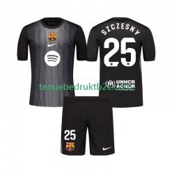 3de shirt FC Barcelona Keeper Szczesny 25 Voetbalteneu Kinderen 2025-26 S-S