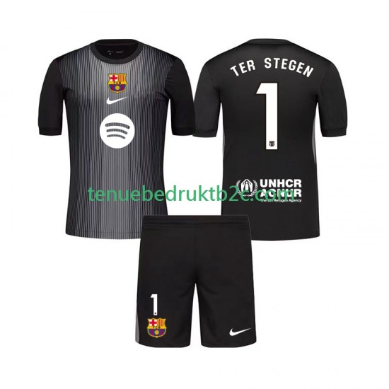 3de shirt FC Barcelona Keeper Ter Stegen 1 Voetbalteneu Kinderen 2025-26 S-S