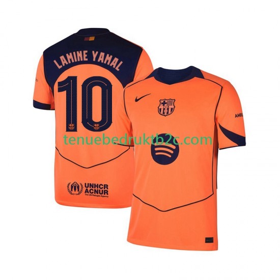 3de shirt FC Barcelona Lamine Yamal 10 UCL Mannen 2025-26 S-S