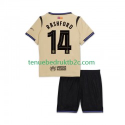 Uitshirt FC Barcelona Marcus Rashford 14 UCL Voetbalteneu Kinderen 2025-26 S-S