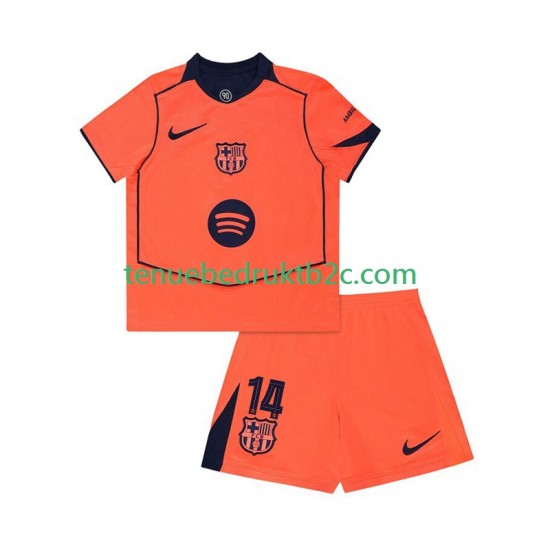 3de shirt FC Barcelona Marcus Rashford 14 UCL Voetbalteneu Kinderen 2025-26 S-S