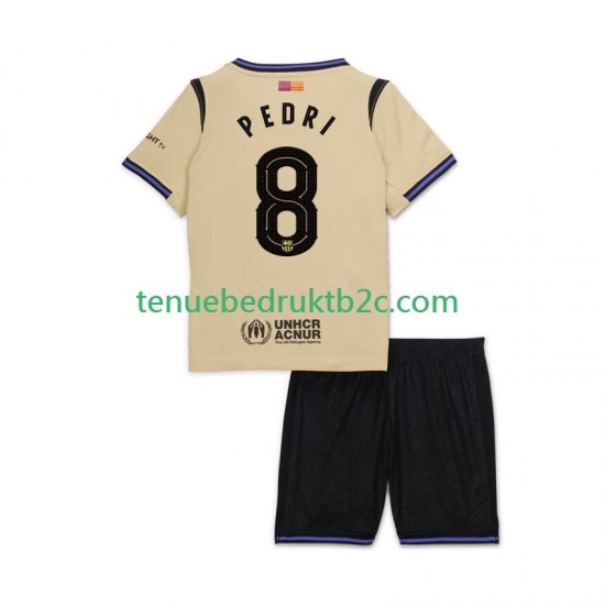 Uitshirt FC Barcelona Pedri 8 UCL Voetbalteneu Kinderen 2025-26 S-S