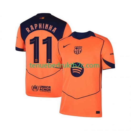 3de shirt FC Barcelona Raphinha 11 Champions League Mannen 2025-26 S-S