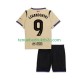 Uitshirt FC Barcelona Robert Lewandowski 9 UCL Voetbalteneu Kinderen 2025-26 S-S