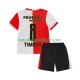 Thuisshirt Feyenoord Rotterdam Quinten Timber 8 Voetbalteneu Kinderen 2025-26 S-S