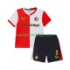 Thuisshirt Feyenoord Rotterdam Quinten Timber 8 Voetbalteneu Kinderen 2025-26 S-S