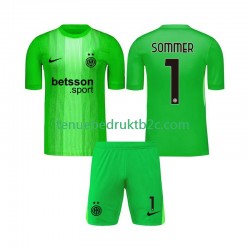 3de shirt Inter Milan Keeper Yann Sommer 1 Voetbalteneu Kinderen 2025-26 S-S