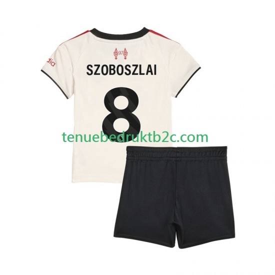 Uitshirt Liverpool Dominik Szoboszlai 8 Voetbalteneu Kinderen 2025-26 S-S
