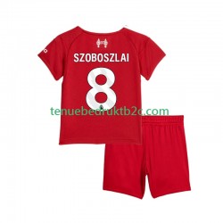 Thuisshirt Liverpool Dominik Szoboszlai 8 Voetbalteneu Kinderen 2025-26 S-S