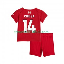Thuisshirt Liverpool Federico Chiesa 14 Voetbalteneu Kinderen 2025-26 S-S