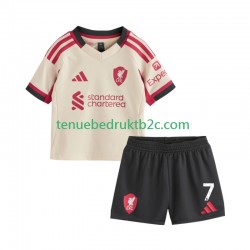 Uitshirt Liverpool Florian Wirtz 7 Voetbalteneu Kinderen 2025-26 S-S