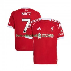 Thuisshirt Liverpool Florian Wirtz 7 Mannen 2025-26 S-S