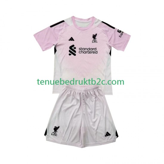 3de shirt Liverpool Keeper Voetbalteneu Kinderen 2025-26 S-S