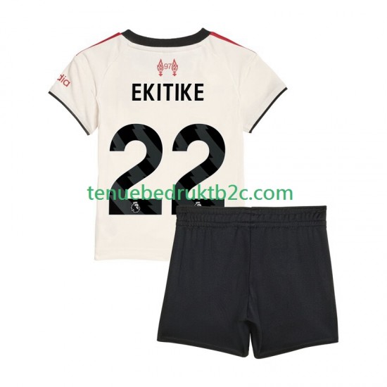 Uitshirt Liverpool Hugo Ekitike 22 Voetbalteneu Kinderen 2025-26 S-S