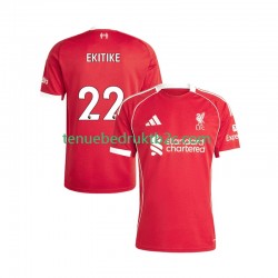 Thuisshirt Liverpool Hugo Ekitike 22 Mannen 2025-26 S-S
