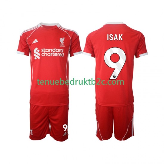 Thuisshirt Liverpool ISAK 9 Voetbalteneu Kinderen 2025-26 S-S