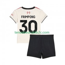 Uitshirt Liverpool Jeremie Frimpong 30 Voetbalteneu Kinderen 2025-26 S-S