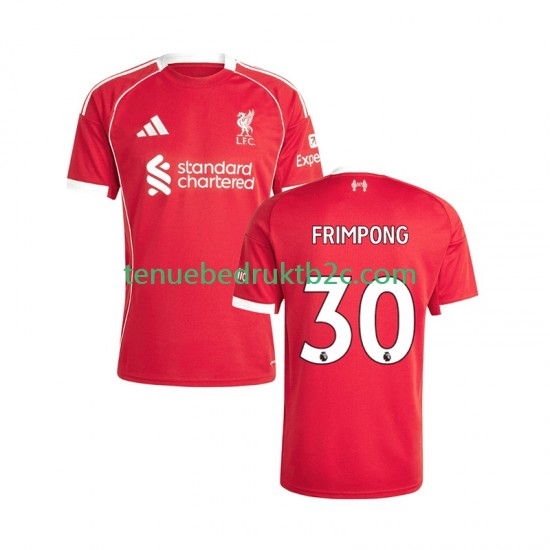 Thuisshirt Liverpool Jeremie Frimpong 30 Mannen 2025-26 S-S