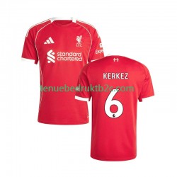 Thuisshirt Liverpool Milos Kerkez 6 Mannen 2025-26 S-S
