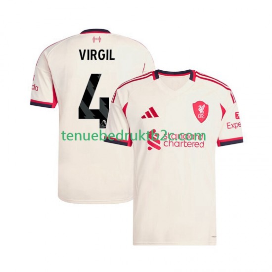 Uitshirt Liverpool Virgil van Dijk 4 Mannen 2025-26 S-S