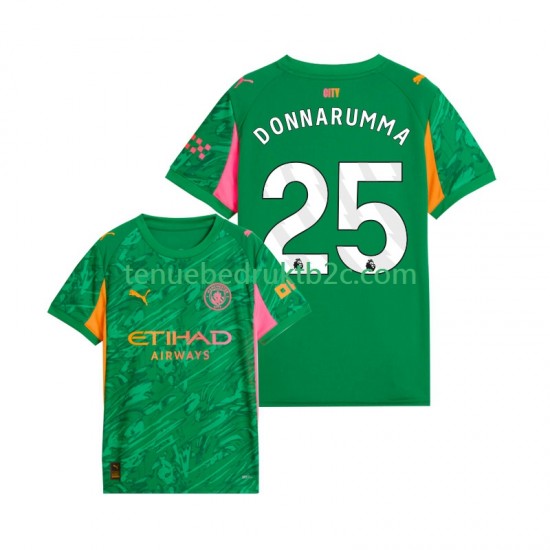 Thuisshirt Manchester City Keeper Gianluigi Donnarumma 25 Mannen 2025-26 S-S