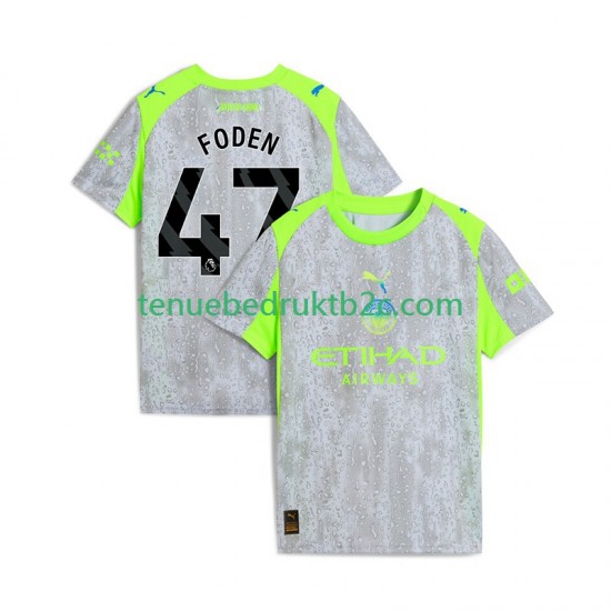 3de shirt Manchester City Phil Foden 47 Mannen 2025-26 S-S