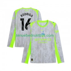 3de shirt Manchester City Rodrigo Hernandez 16 Mannen 2025-26 L-S