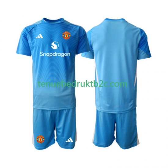 Thuisshirt Manchester United Keeper Voetbalteneu Kinderen 2025-26 S-S