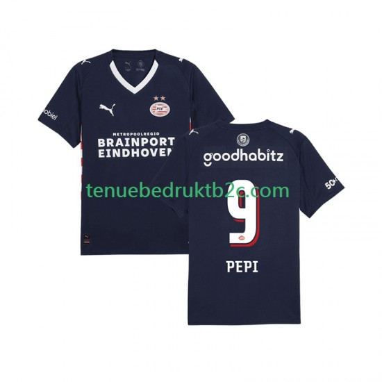 Uitshirt PSV Eindhoven Ricardo Pepi 9 Mannen 2025-26 S-S