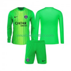 Uitshirt Paris Saint-Germain Keeper Voetbalteneu Kinderen 2025-26 L-S