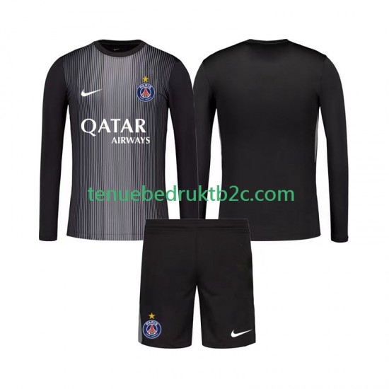 Thuisshirt Paris Saint-Germain Keeper Voetbalteneu Kinderen 2025-26 L-S