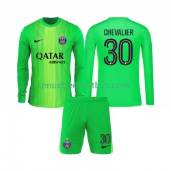 Uitshirt Paris Saint-Germain Keeper Lucas Chevalier 30 Voetbalteneu Kinderen 2025-26 L-S