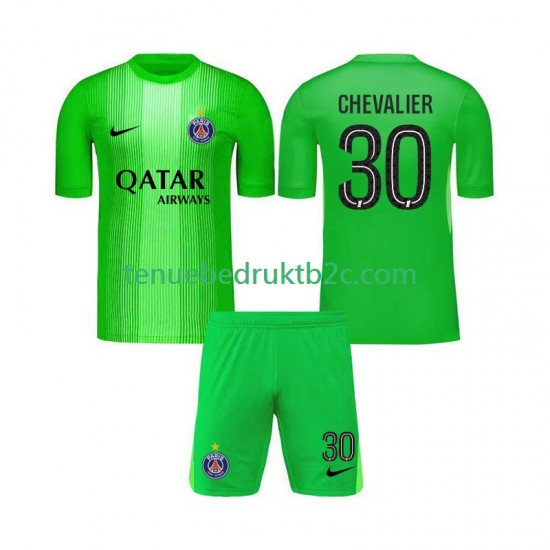 Uitshirt Paris Saint-Germain Keeper Lucas Chevalier 30 Voetbalteneu Kinderen 2025-26 S-S