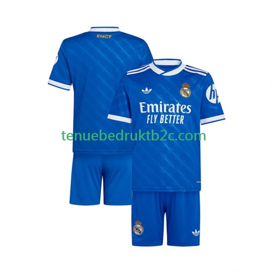 3de shirt Real Madrid Voetbalteneu Kinderen 2025-26 S-S